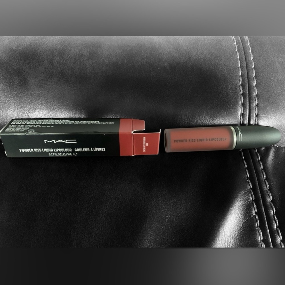 MAC Cosmetics Powder Kiss Liquid Lipcolour 982 Marrakesh-Mere 0.17oz NWT
